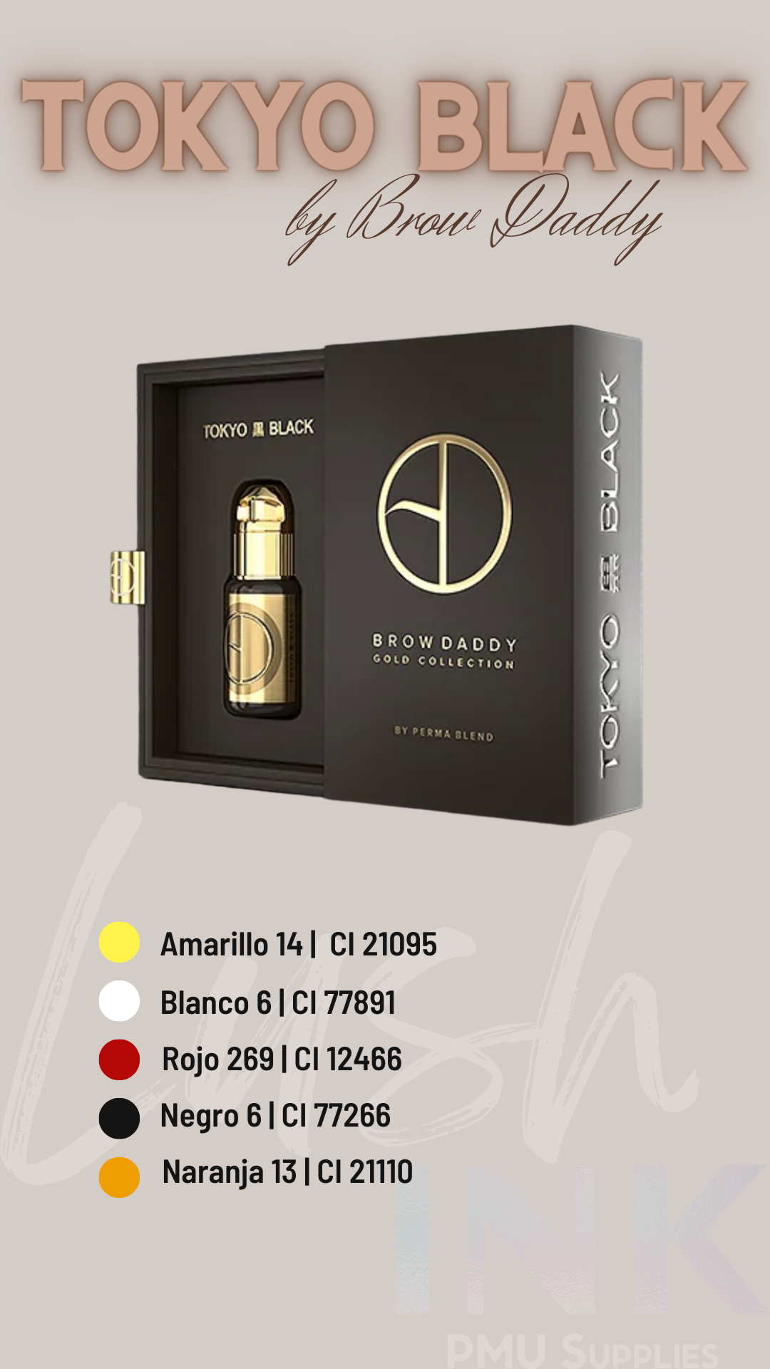 Brow Daddy Tokyo Black