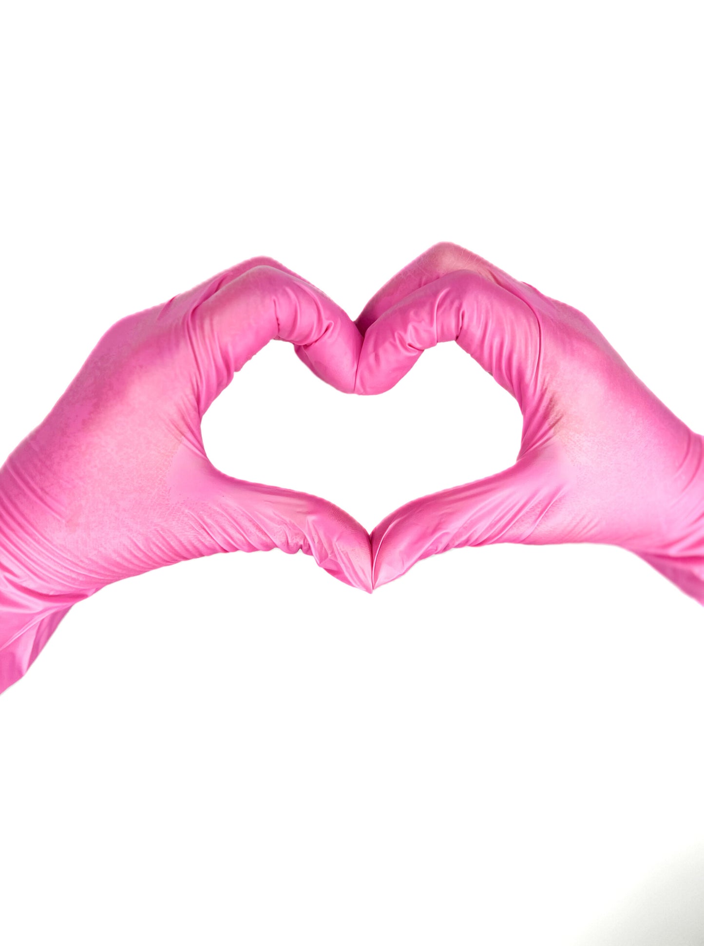 Guantes Nitrilo Rosa
