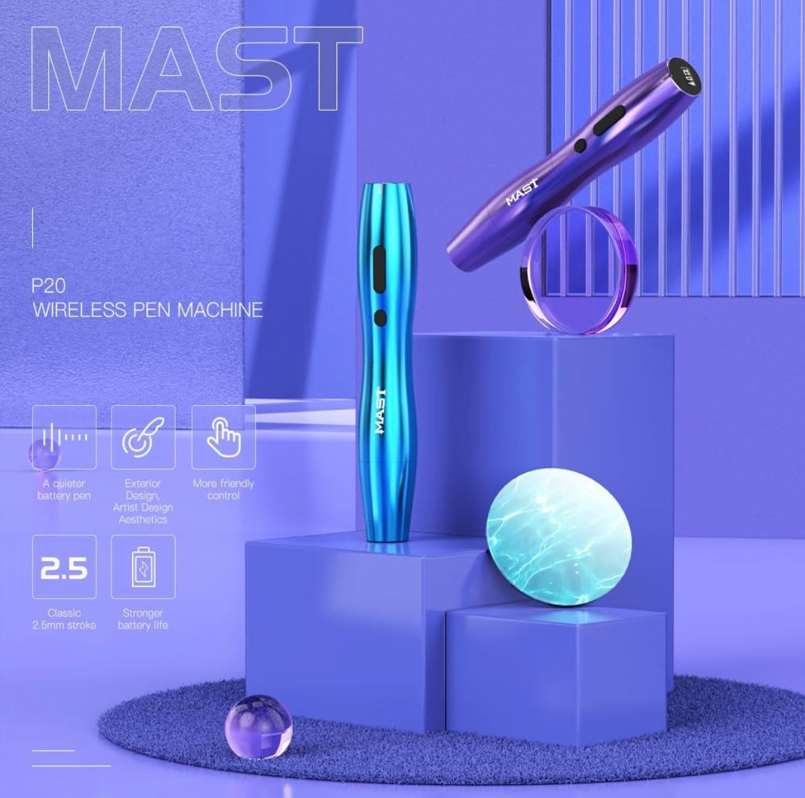 Mast P20 Azul
