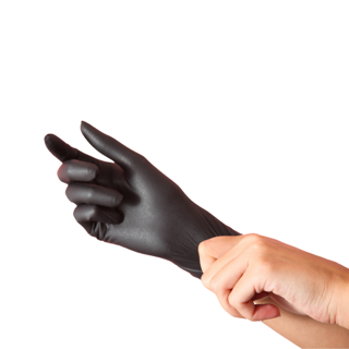 Guantes Nitrilo Negro